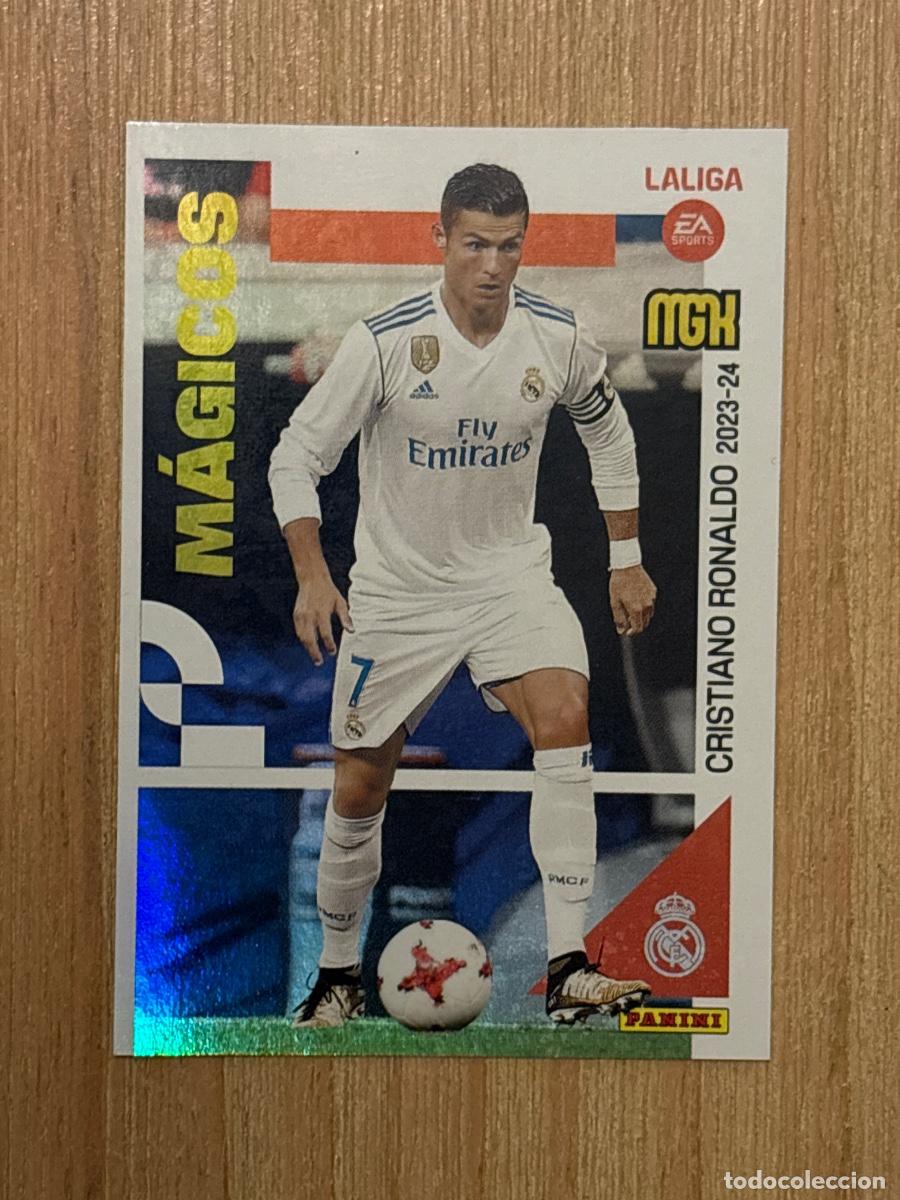 Fu&szlig;ball-Sticker: 28. CROMO MEGACRACKS MGK 2023-24 23-24 M&Aacute;GICOS CRISTIANO RONALDO N 435