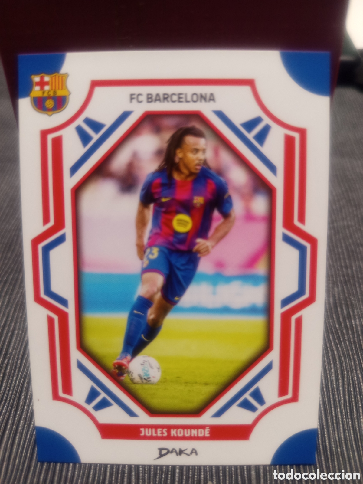 Cromos de f&uacute;tbol: Jules Kound&eacute; - Daka 25/26 - FCB 15B