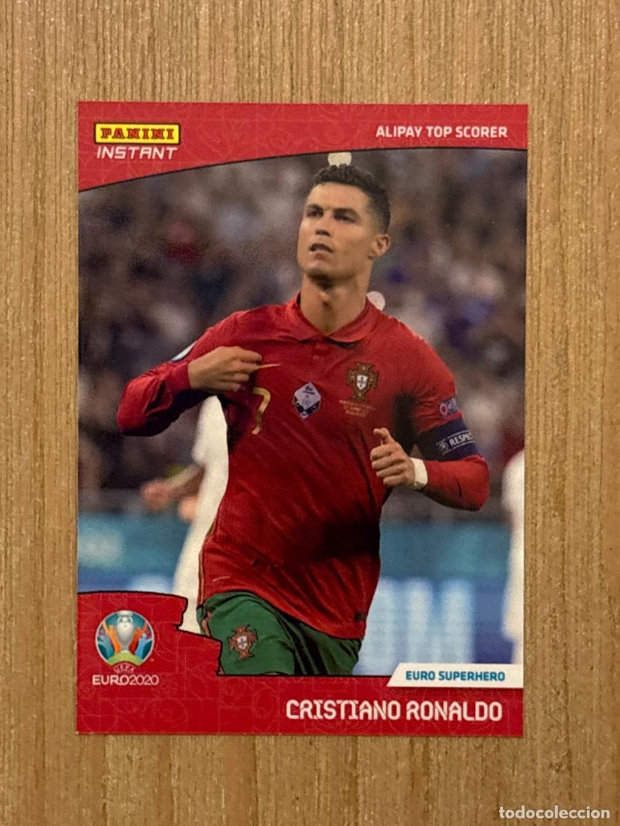 Fu&szlig;ball-Sticker: 28. CROMO ADRENALYN EURO 2020 CRISTIANO RONALDO INSTANT PANINI 1/3379