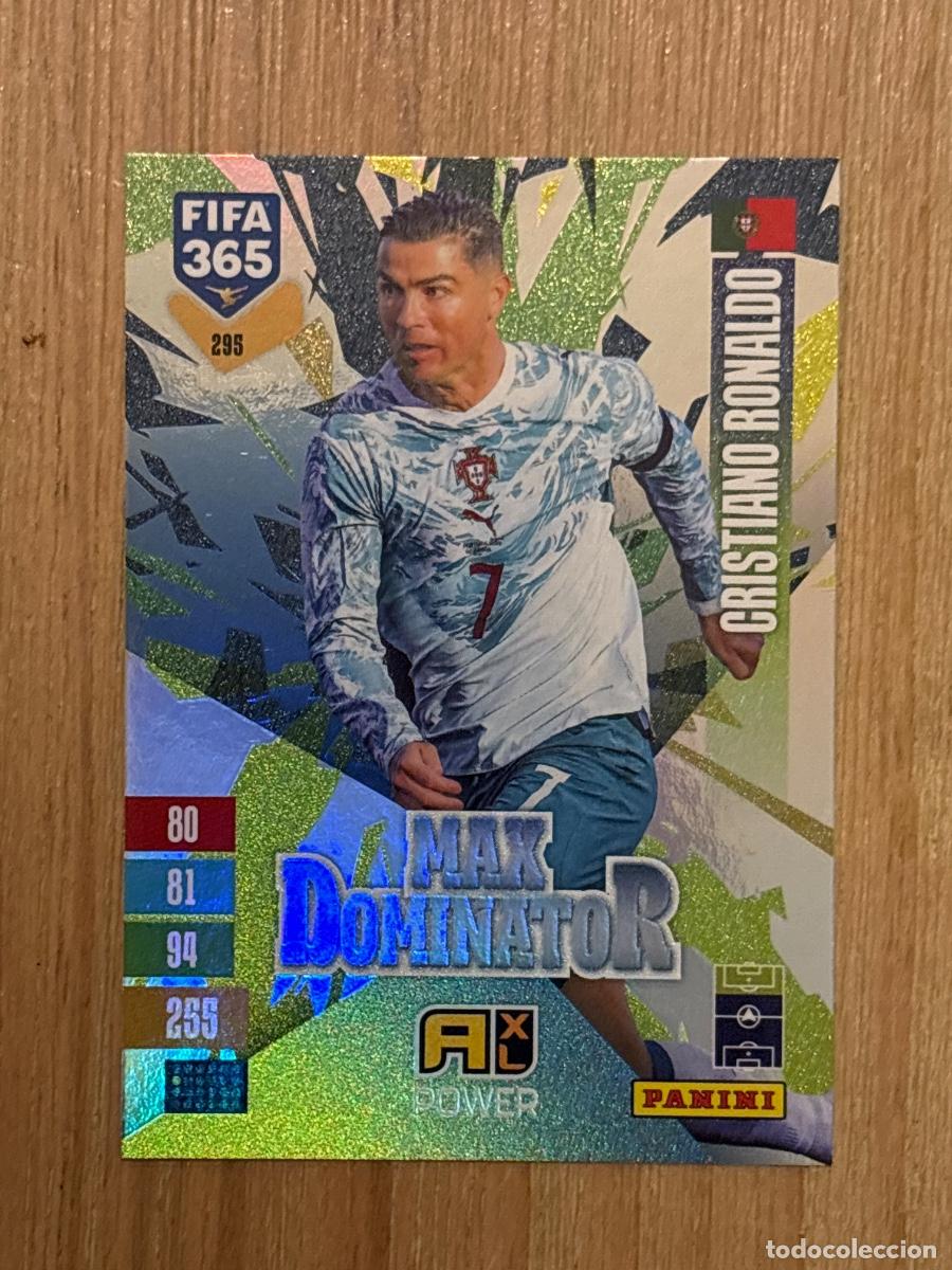 Fu&szlig;ball-Sticker: CROMO MAX DOMINATOR CRISTIANO RONALDO N 295 FIFA 365 PANINI 2027 C&Oacute;DIGO SIN ACTIVAR