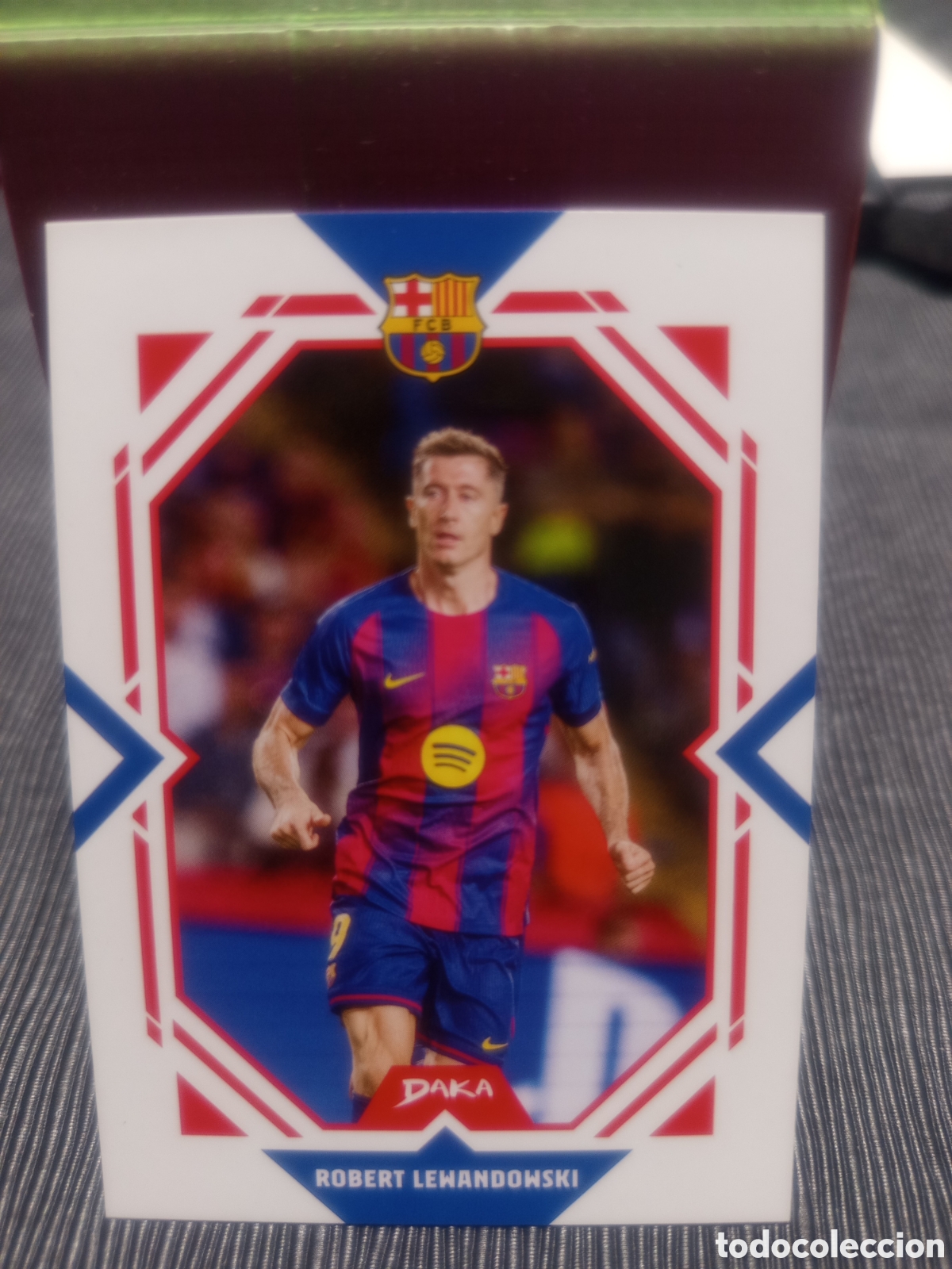 Cartes &agrave; collectionner de Football: Roberto Lewandowski - Daka 25/26 - FCB 2A