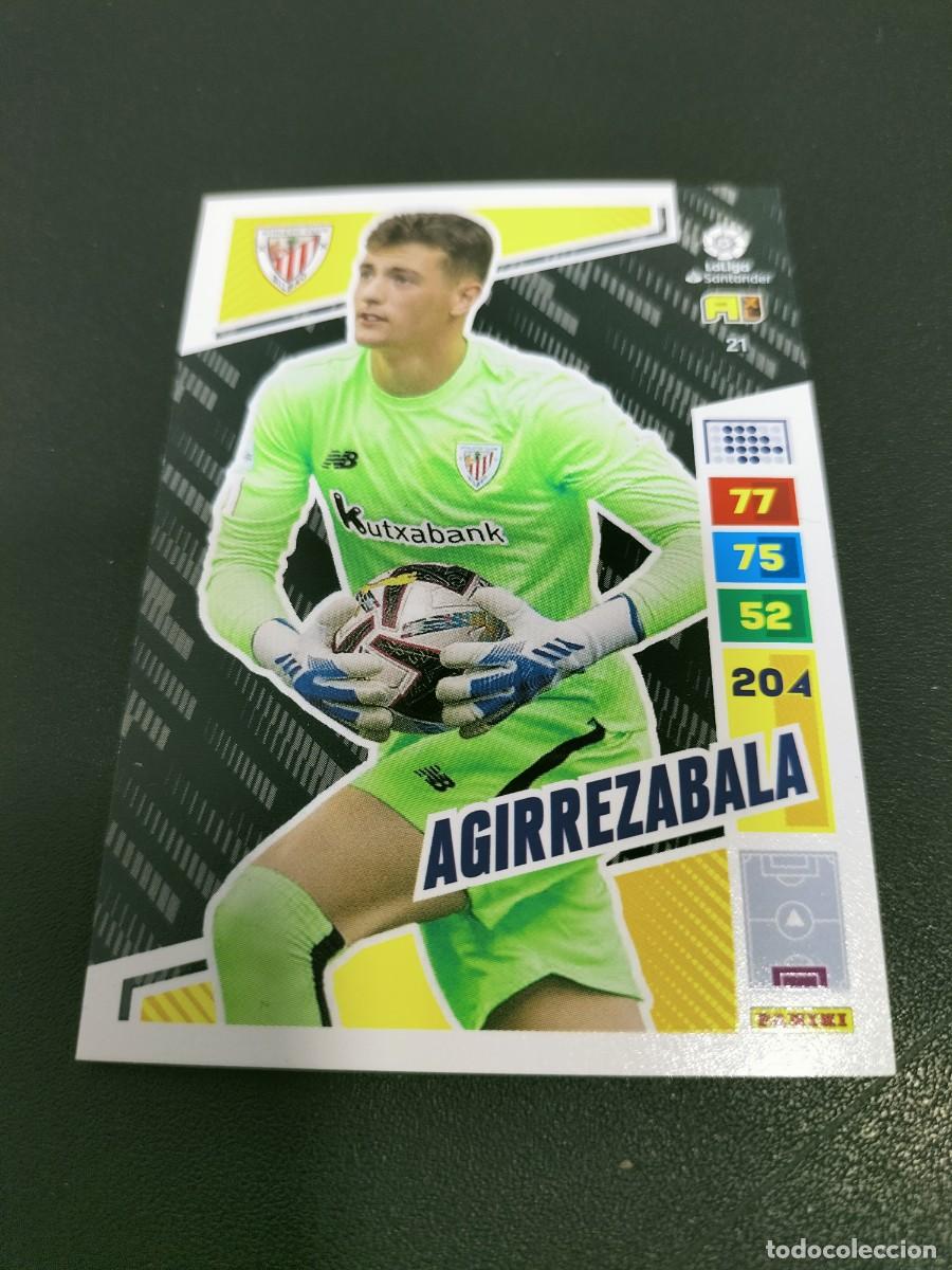 Cartes &agrave; collectionner de Football: 1 CROMO FICHA PANINI ADRENALYN 2022-2023 22-23 ATHLETIC BILBAO 21 AGIRREZABALA