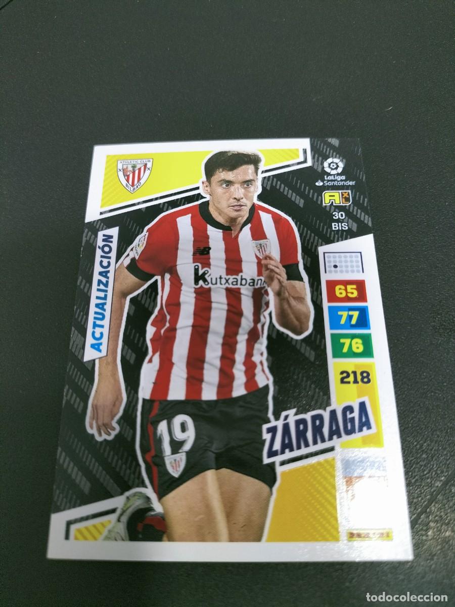 Football Stickers: 1 CROMO FICHA PANINI ADRENALYN 2022-2023 22-23 ATHLETIC BILBAO 30 bis ZARRAGA ( ACTUALIZACI&Oacute;N