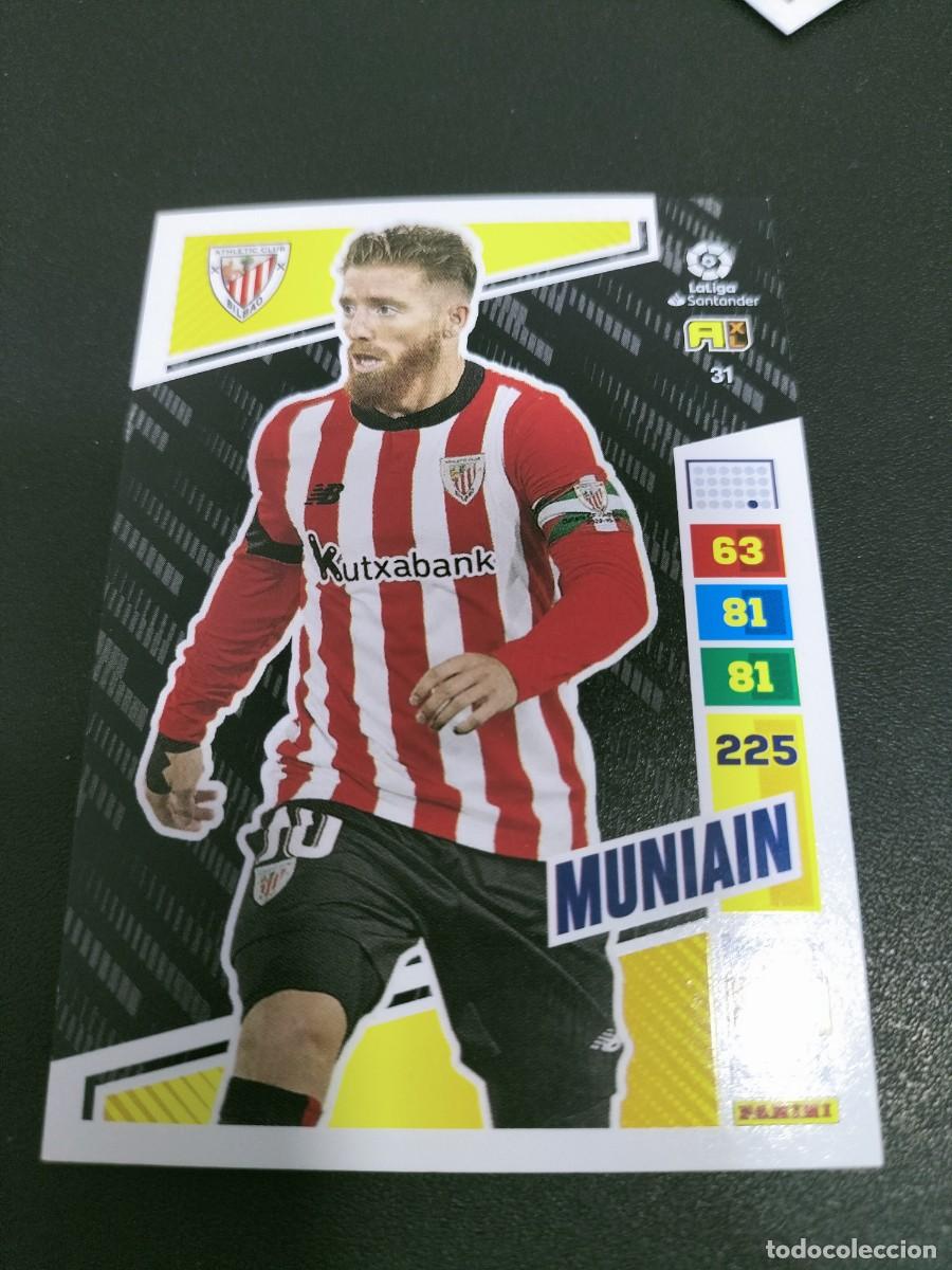 Football Stickers: 1 CROMO FICHA PANINI ADRENALYN 2022-2023 22-23 ATHLETIC BILBAO 31 MUNIAIN
