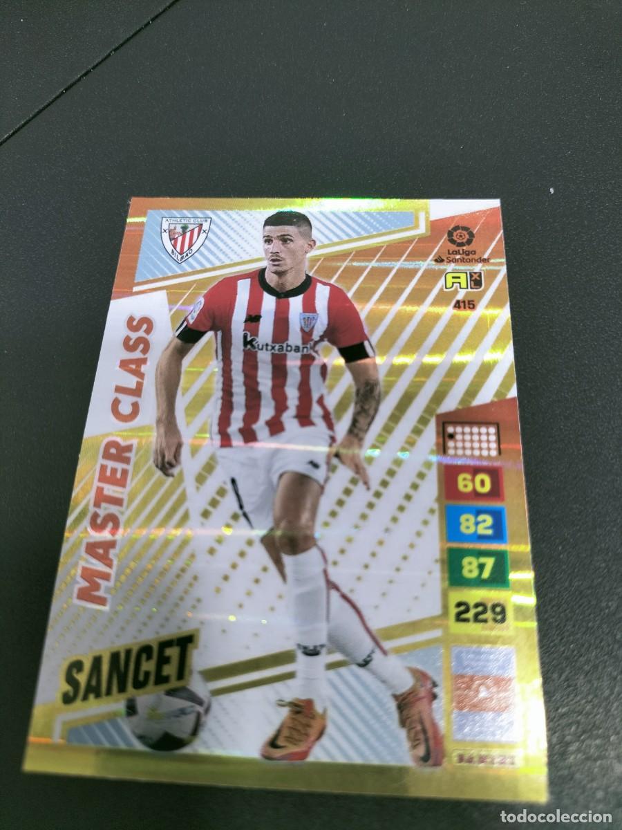 Figurine di Calcio: 1 CROMO FICHA PANINI ADRENALYN 2022-2023 22-23 ATHLETIC BILBAO 415 SANCET ( M&aacute;ster CLASS