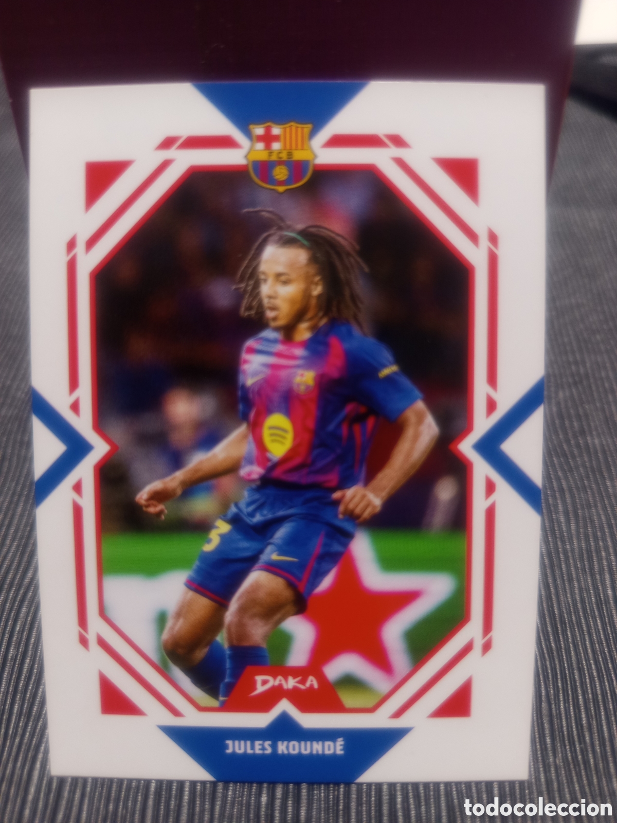Figurine di Calcio: Jules Kound&eacute; - Daka 25/26 - FCB 15A
