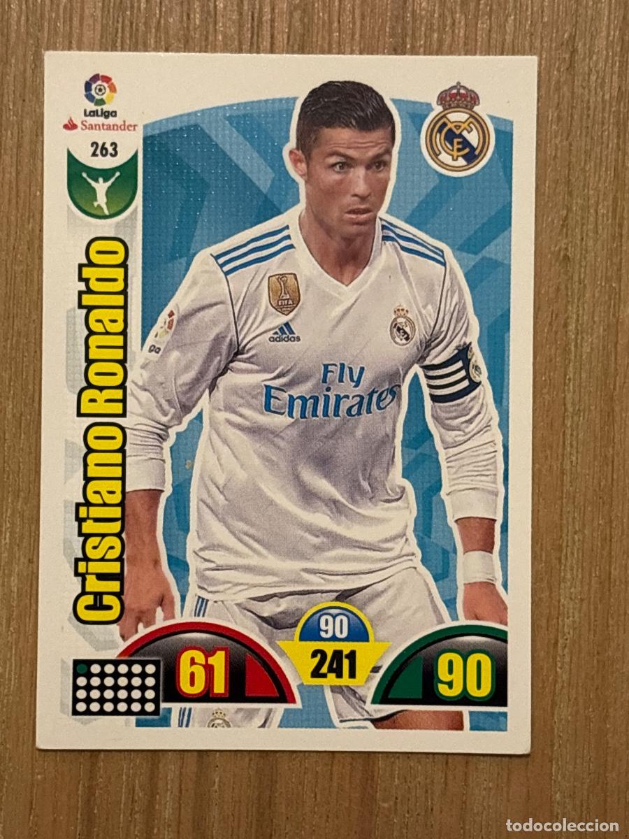 Figurine di Calcio: 28. CRISTIANO RONALDO ADRENALYN 2017-18 17-18 ALBUM PANINI N 263 REAL MADRID