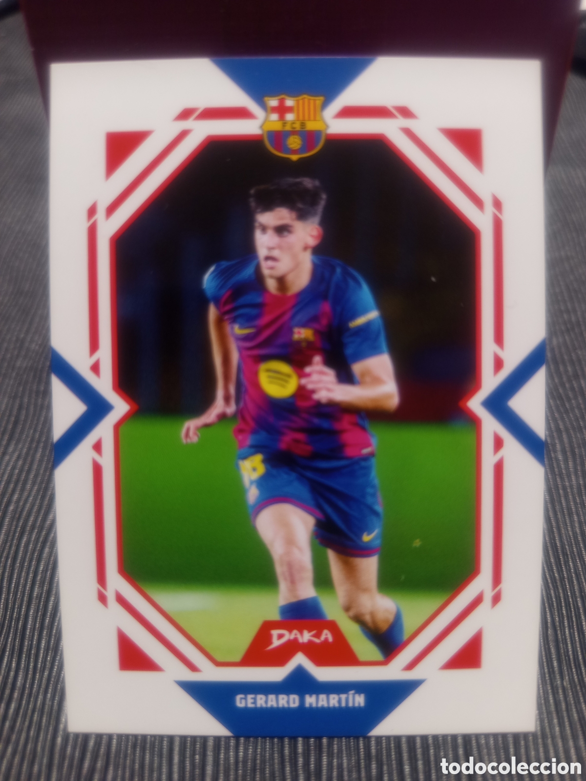 Figurine di Calcio: Gerard Mart&iacute;n - Daka 25/26 - FCB 17A