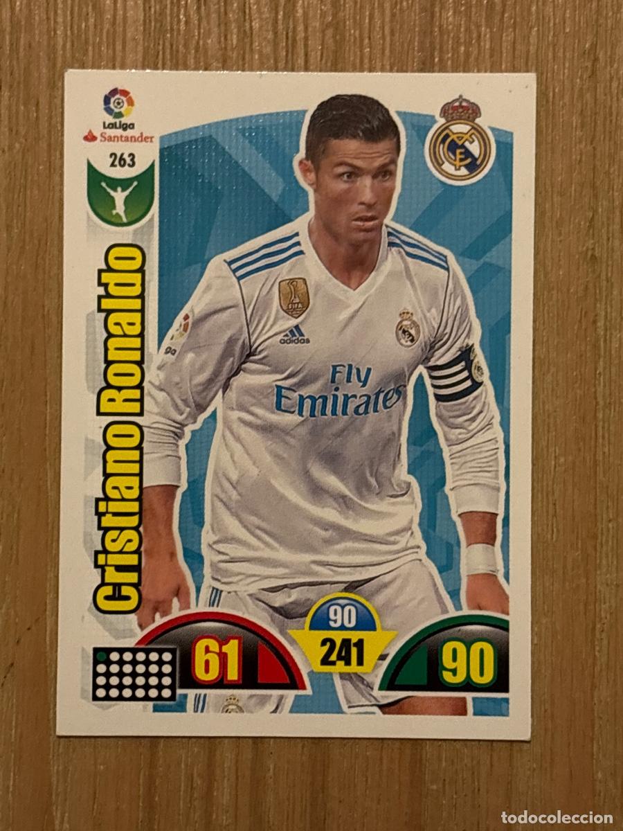 Figurine di Calcio: 28. CRISTIANO RONALDO ADRENALYN 2017-18 17-18 ALBUM PANINI N 263 REAL MADRID