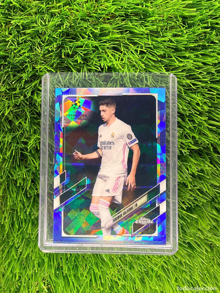 Figurine di Calcio: N&ordm; 67 Federico Valverde Real Madrid CF UEFA Clubs Competitions Sapphire 20 21