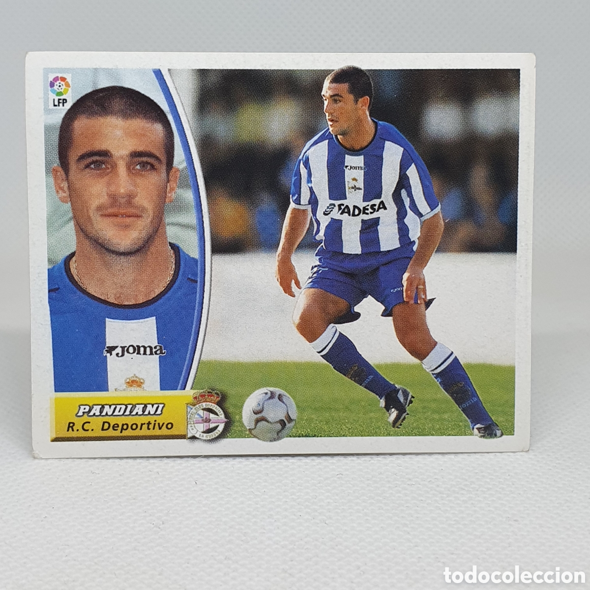 Figurine di Calcio: ⚽️ CROMO DE FUTBOL COLOCA PANDIANI DEPORTIVO LIGA 2003-2004 ESTAMPAS EDICIONES ESTE LIGA 03-04