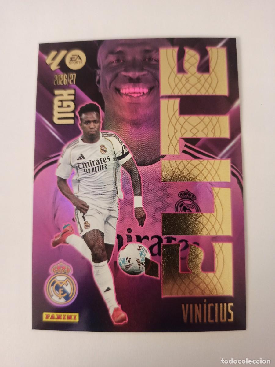 Fu&szlig;ball-Sticker: Vinicius 18 - R. Madrid - ELITE - MEGACRACKS 2026 2027 - 26 27 - MGK - PANINI