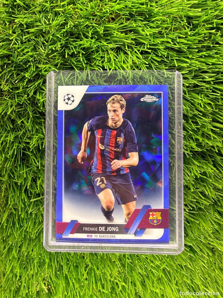 Figurine di Calcio: N&ordm; 30 Frenkie de Jong FC Barcelona UEFA Clubs Competitions Sapphire 22 23