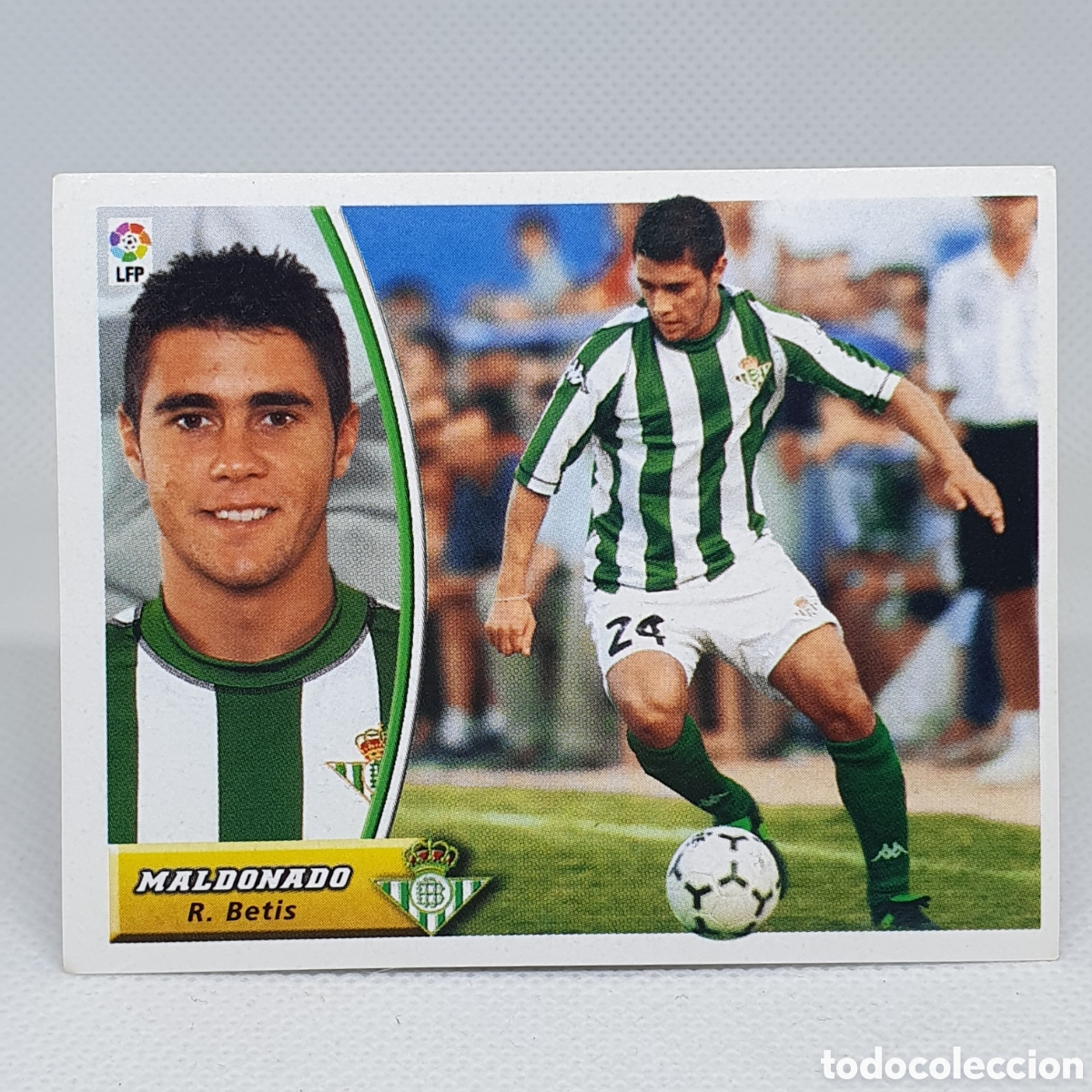 Figurine di Calcio: ⚽️ CROMO D FUTBOL COLOCA MALDONADO BETIS LIGA 2003-2004 ESTAMPAS EDICIONES ESTE LIGA 03-04 NO PANINI