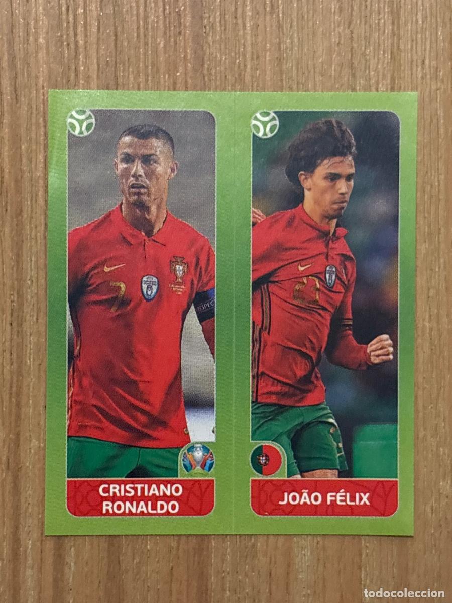 Figurine di Calcio: 28. CROMO EURO 2020 CRISTIANO RONALDO - FELIX PORTUGAL N&Uacute;MERO 657 EURO 2020