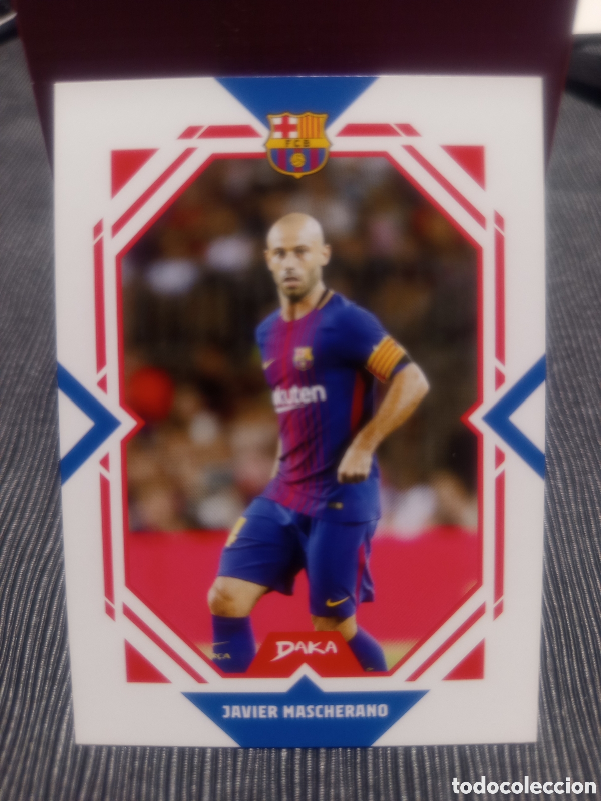 Figurine di Calcio: Javier Mascherano - Daka 25/26 - FCB 26A