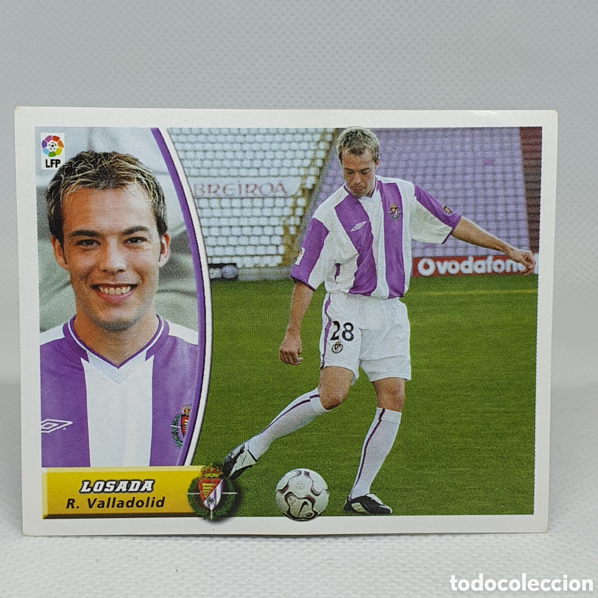 Cromos de f&uacute;tbol: ⚽️ CROMO DE FUTBOL COLOCA LOSADA VALLADOLID LIGA 2003-2004 ESTAMPAS EDICIONES ESTE LIGA 03-04