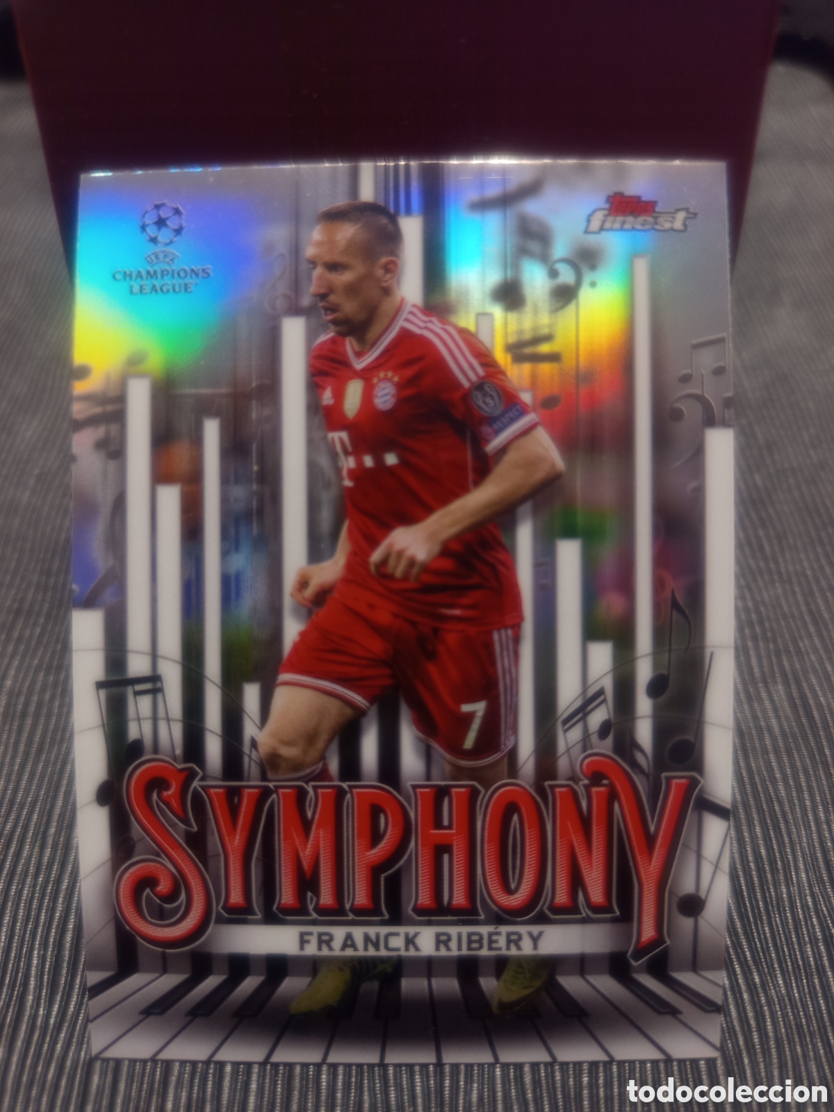 Cartes &agrave; collectionner de Football: Franck Rib&eacute;ry - Topps Finest 2025 - SY5