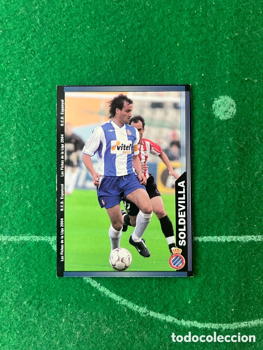 Cartes &agrave; collectionner de Football: 439 SOLDEVILLA ESPANYOL LAS FICHAS DE LA LIGA 2003 2004 MUNDICROMO