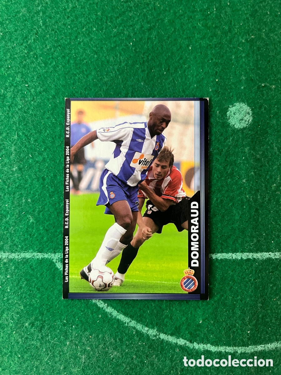 Cartes &agrave; collectionner de Football: 442 DOMORAUD ESPANYOL LAS FICHAS DE LA LIGA 2003 2004 MUNDICROMO
