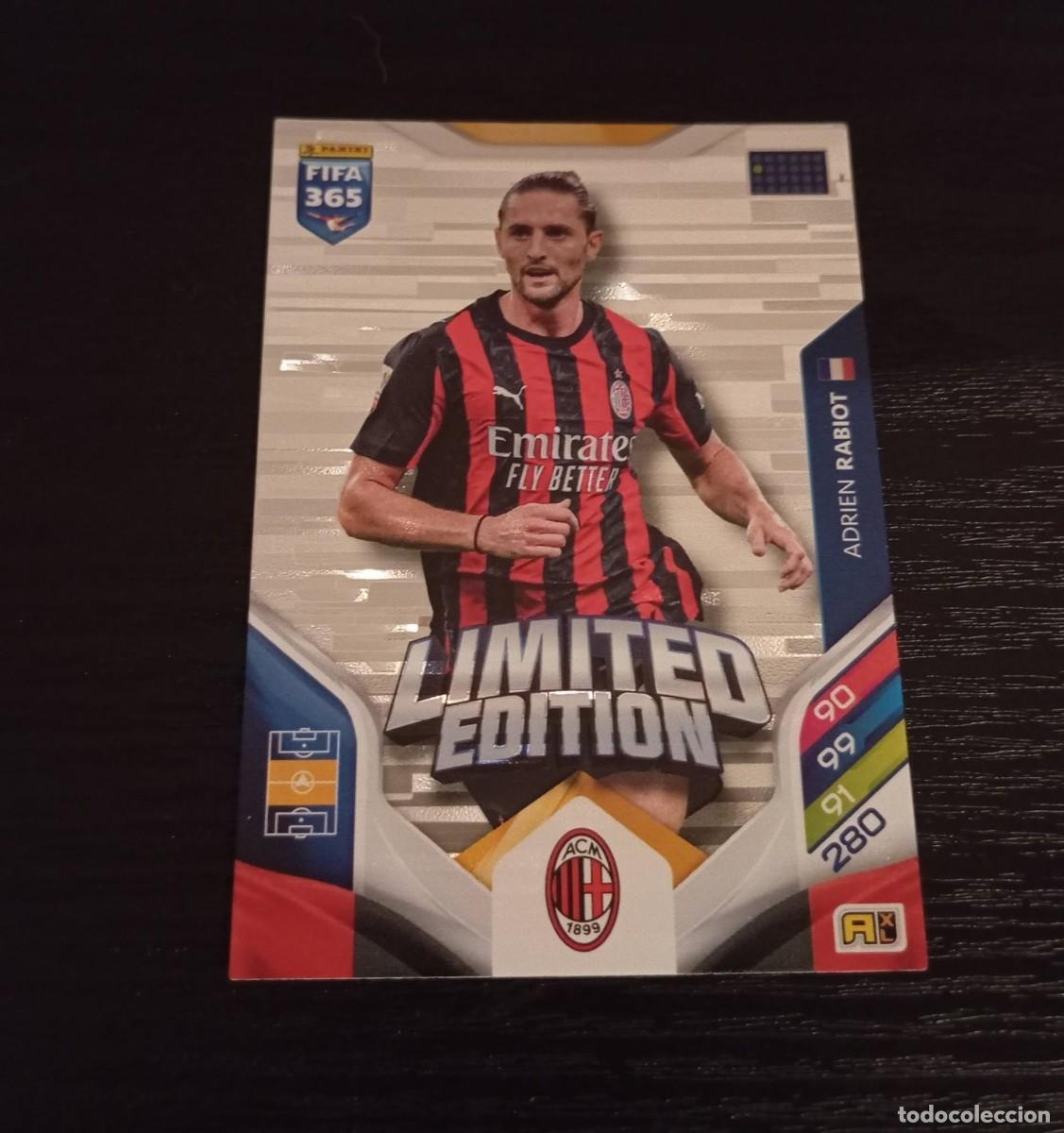 Cartes &agrave; collectionner de Football: -PANINI ADRENALYN FIFA 365 2026 : RABIOT ( MILAN ) -- LIMITED EDITION --