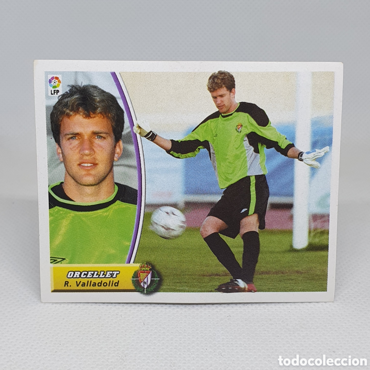 Cartes &agrave; collectionner de Football: ⚽️ CROMO DE FUTBOL COLOCA ORCELLET VALLADOLID LIGA 2003-2004 - ESTAMPAS EDICIONES ESTE LIGA 03-04