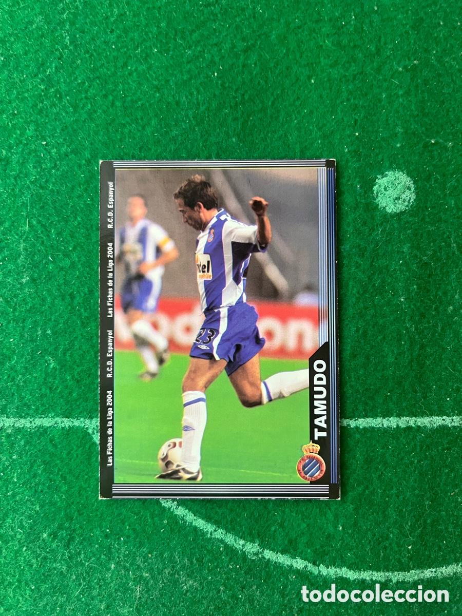Cartes &agrave; collectionner de Football: 454 TAMUDO ESPANYOL LAS FICHAS DE LA LIGA 2003 2004 MUNDICROMO