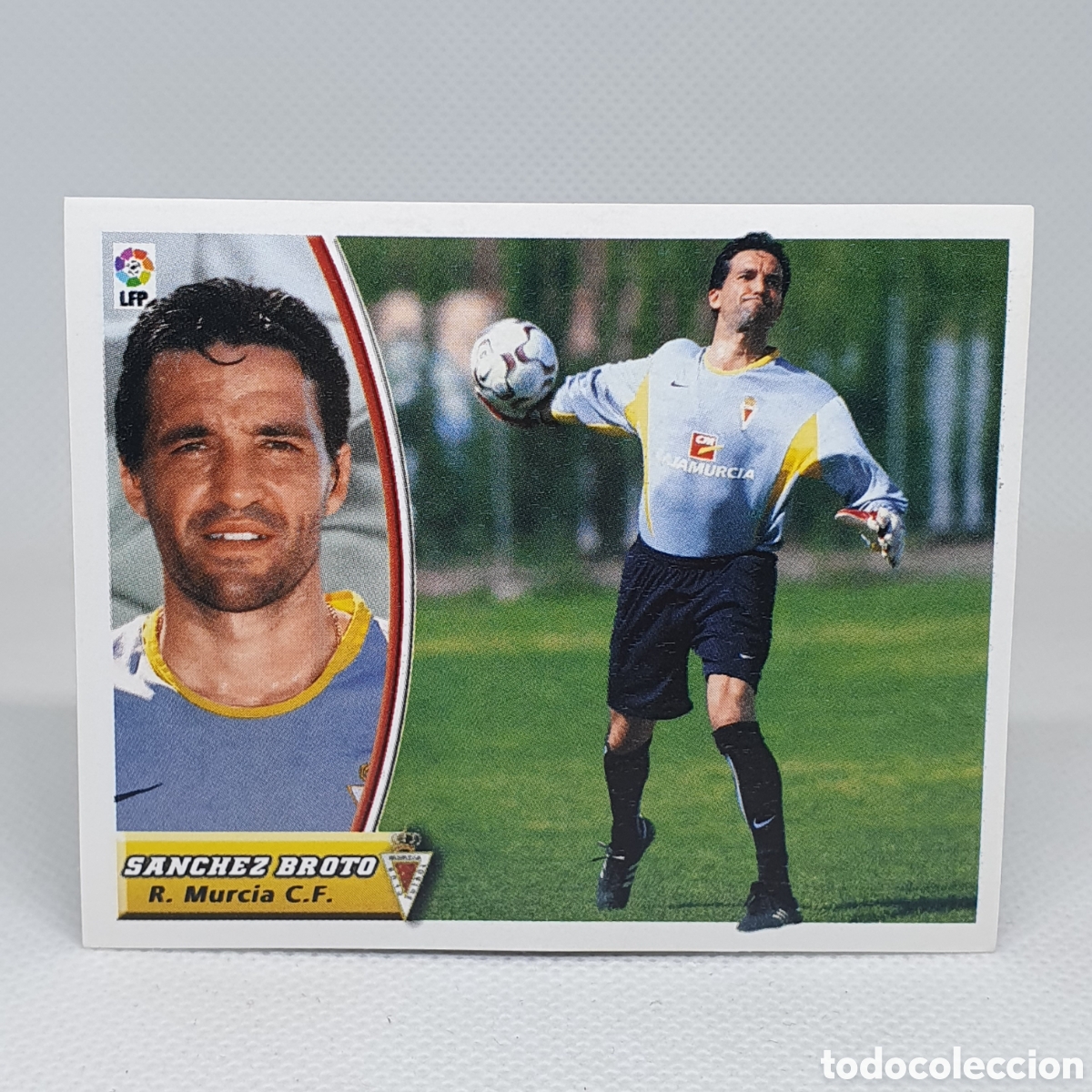 Cartes &agrave; collectionner de Football: ⚽️ CROMO DE FUTBOL COLOCA SANCHEZ BROTO MURCIA LIGA 2003-2004 - ESTAMPAS EDICIONES ESTE LIGA 03-04