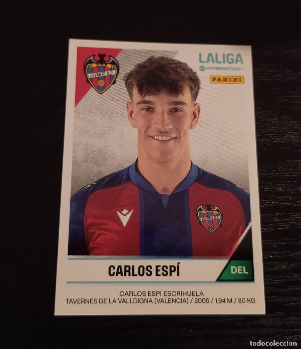 Figurine di Calcio: -ESTE LIGA HYPERMOTION 24-25 2 DIVISION : 284 B CARLOS ESPI ( LEVANTE ) 284B