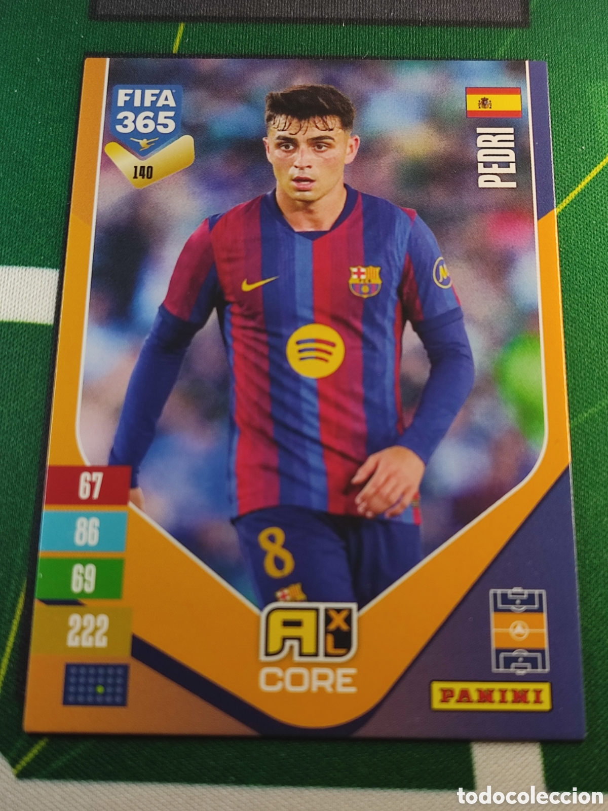 Cartes &agrave; collectionner de Football: 140 Pedri FC Barcelona Base card Adrenalyn XL Panini FIFA 365 2026 2027 26 27