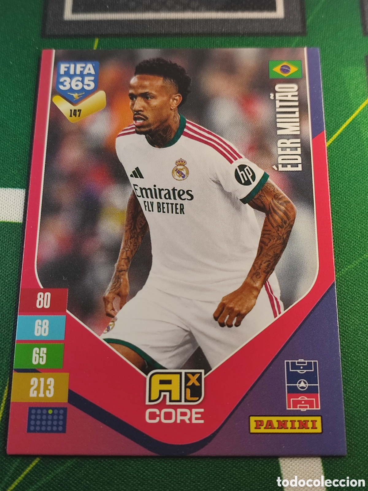 Cromos de Futebol: 147 &Eacute;der Milit&atilde;o Real Madrid CF Base card Adrenalyn XL Panini FIFA 365 2026 2027 26 27