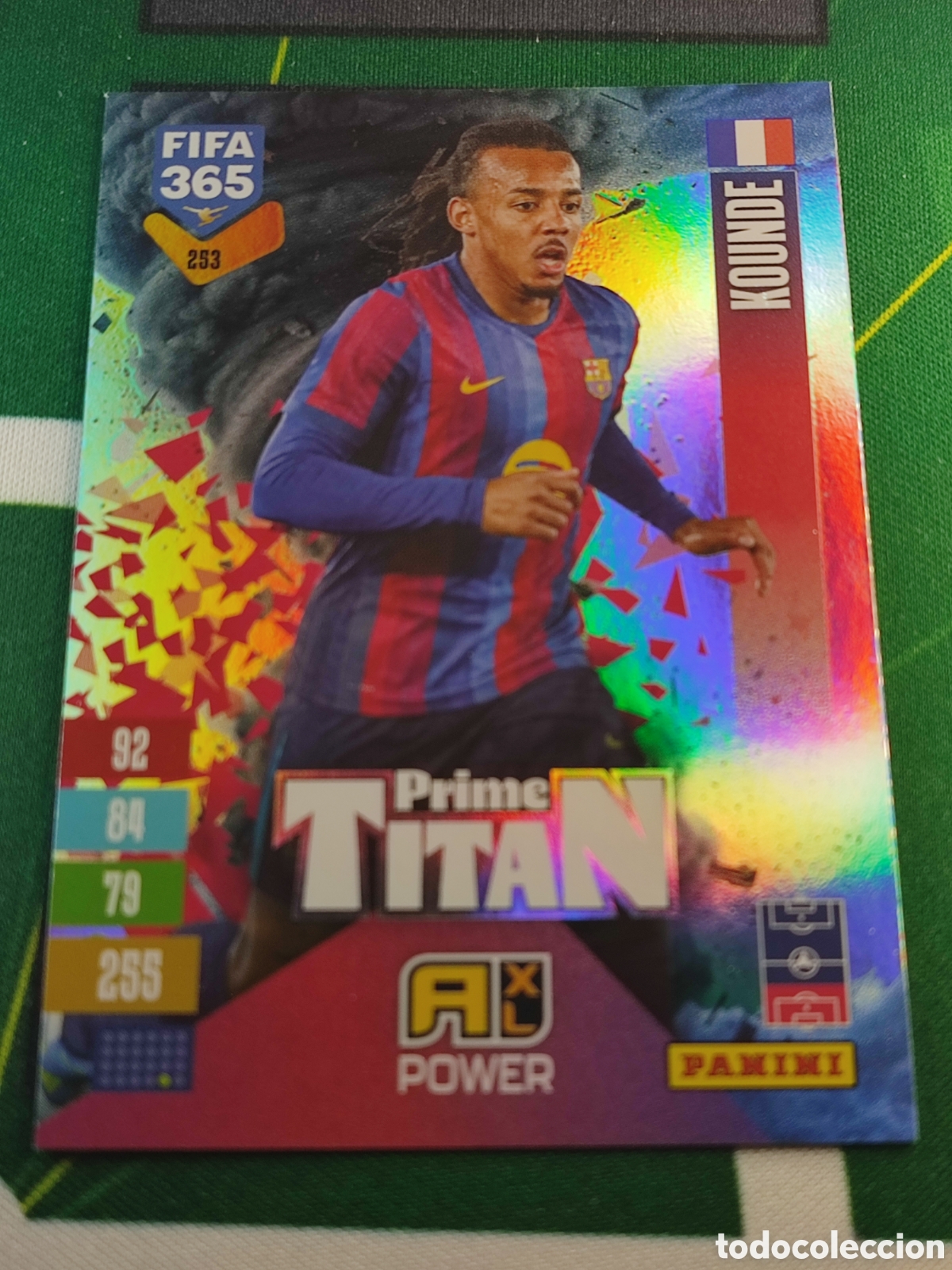 Cromos de Futebol: 253 Jules Kound&eacute; FC Barcelona Prime Titan Adrenalyn XL Panini FIFA 365 2026 2027 26 27
