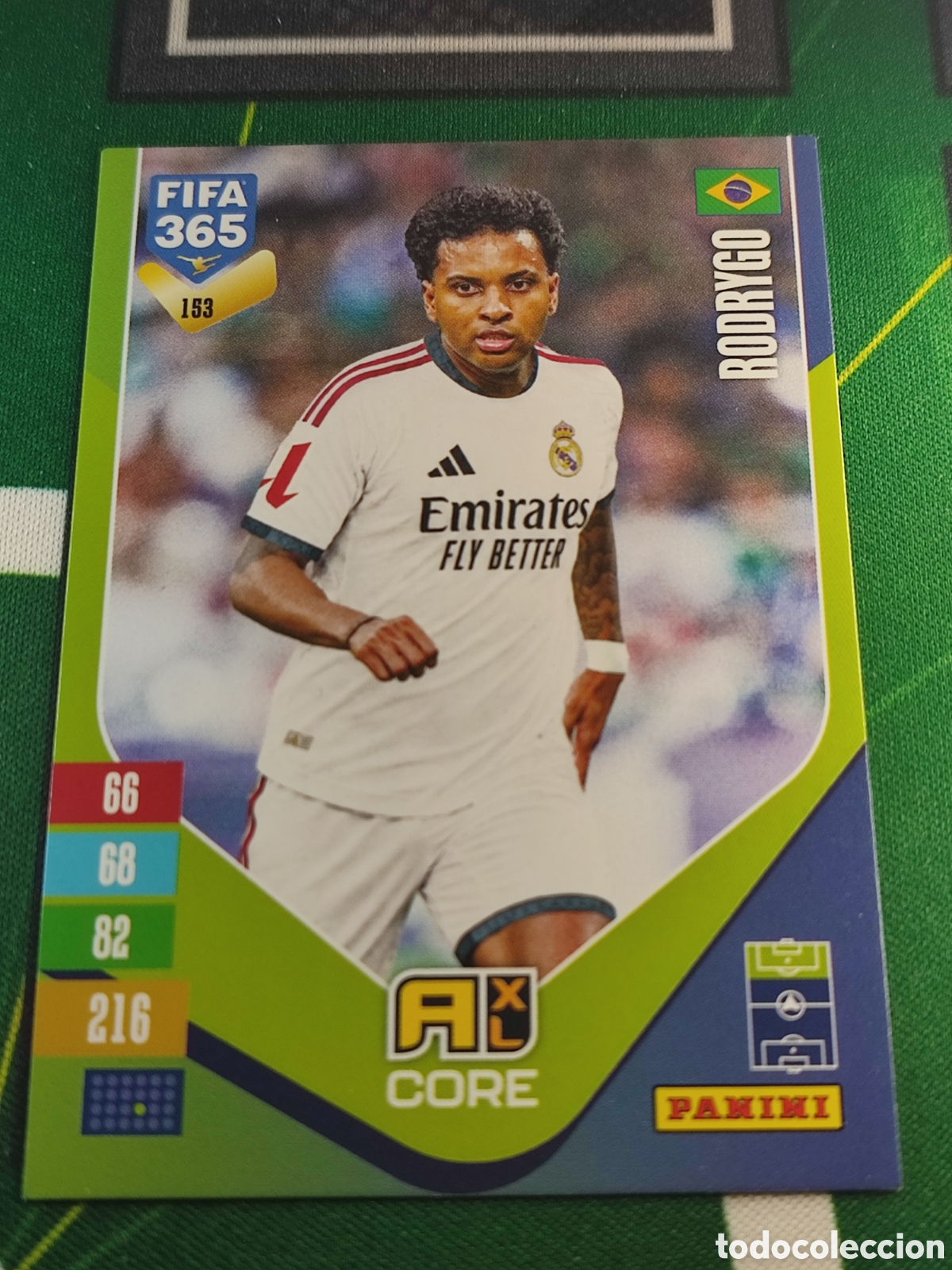 Cromos de Futebol: 153 Rodrygo Real Madrid CF Base card Adrenalyn XL Panini FIFA 365 2026 2027 26 27