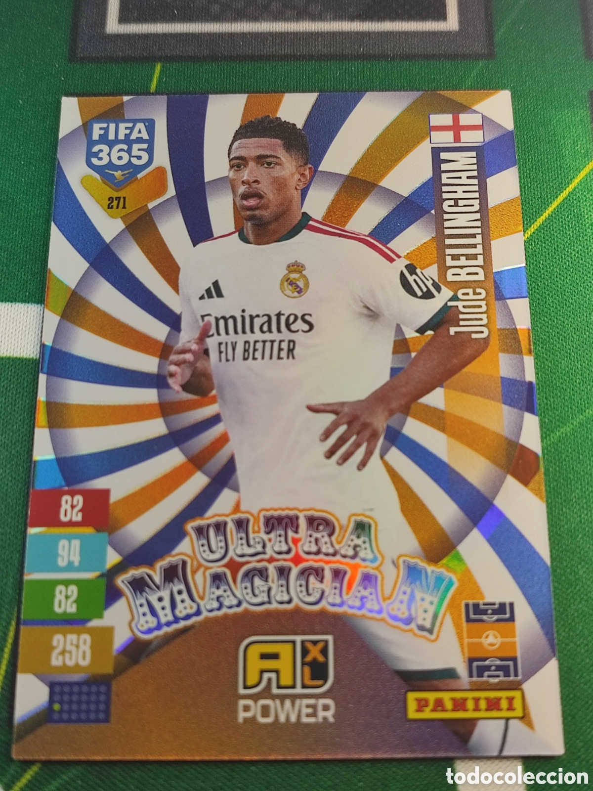 Cromos de Futebol: 271 Jude Bellingham Real Madrid CF Ultra Magician Adrenalyn XL Panini FIFA 365 2026 2027 26 27
