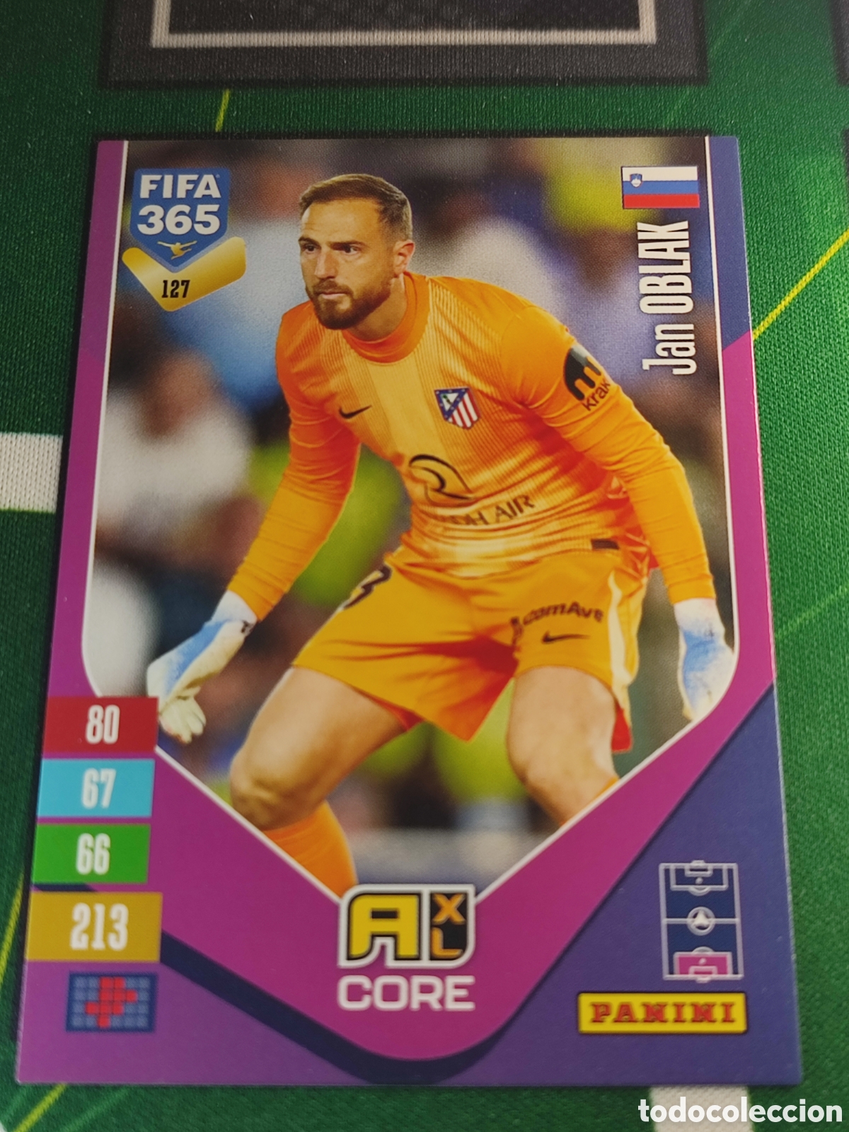 Cromos de Futebol: 127 Jan Oblak Atl&eacute;tico de Madrid Base card Adrenalyn XL Panini FIFA 365 2026 2027 26 27