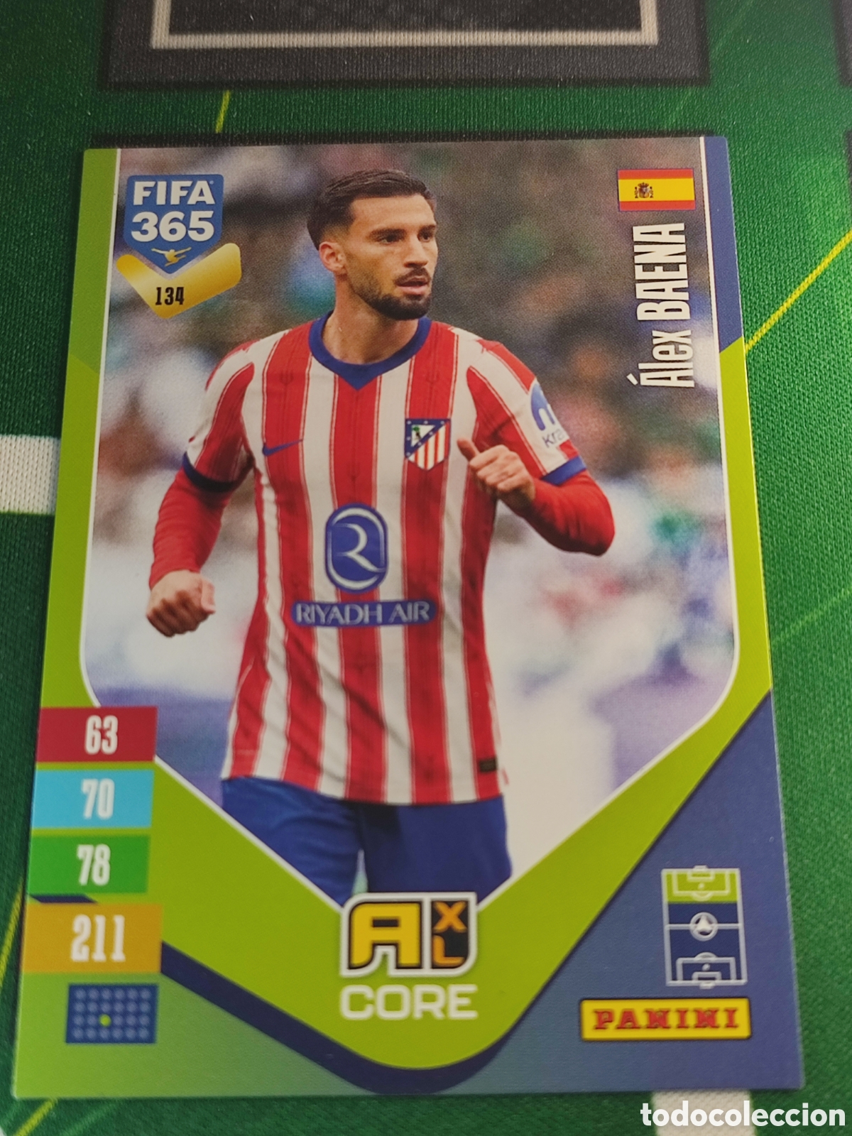 Cromos de Futebol: 134 &Aacute;lex Baena Atl&eacute;tico de Madrid Base card Adrenalyn XL Panini FIFA 365 2026 2027 26 27