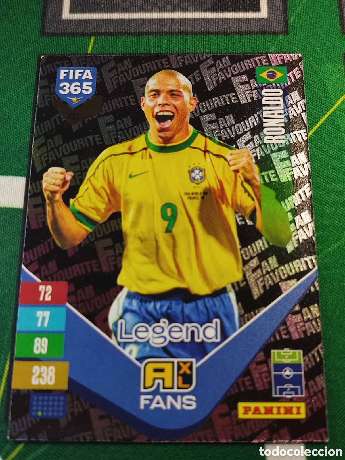 Cromos de Futebol: 431 Ronaldo Brazil Fan Favourite Adrenalyn XL Panini FIFA 365 2026 2027 26 27