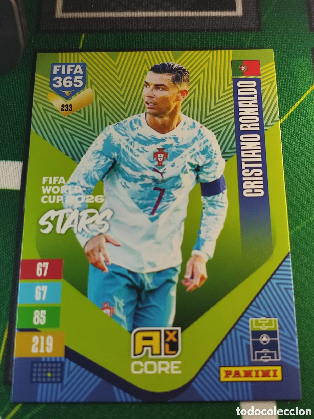 Cromos de Futebol: 233 Cristiano Ronaldo Portugal FIFA World Cup 2026 Stars Adrenalyn XL Panini FIFA 365 2026 2027 26 2