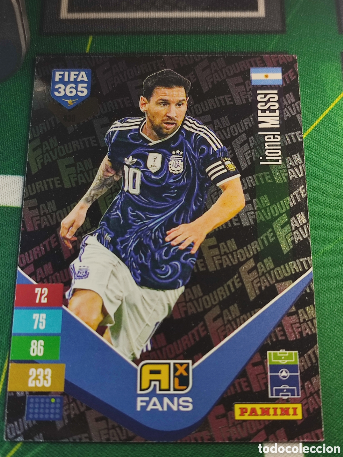 Cromos de Futebol: 430 Lionel Messi Argentina Fan Favourite Adrenalyn XL Panini FIFA 365 2026 2027 26 27