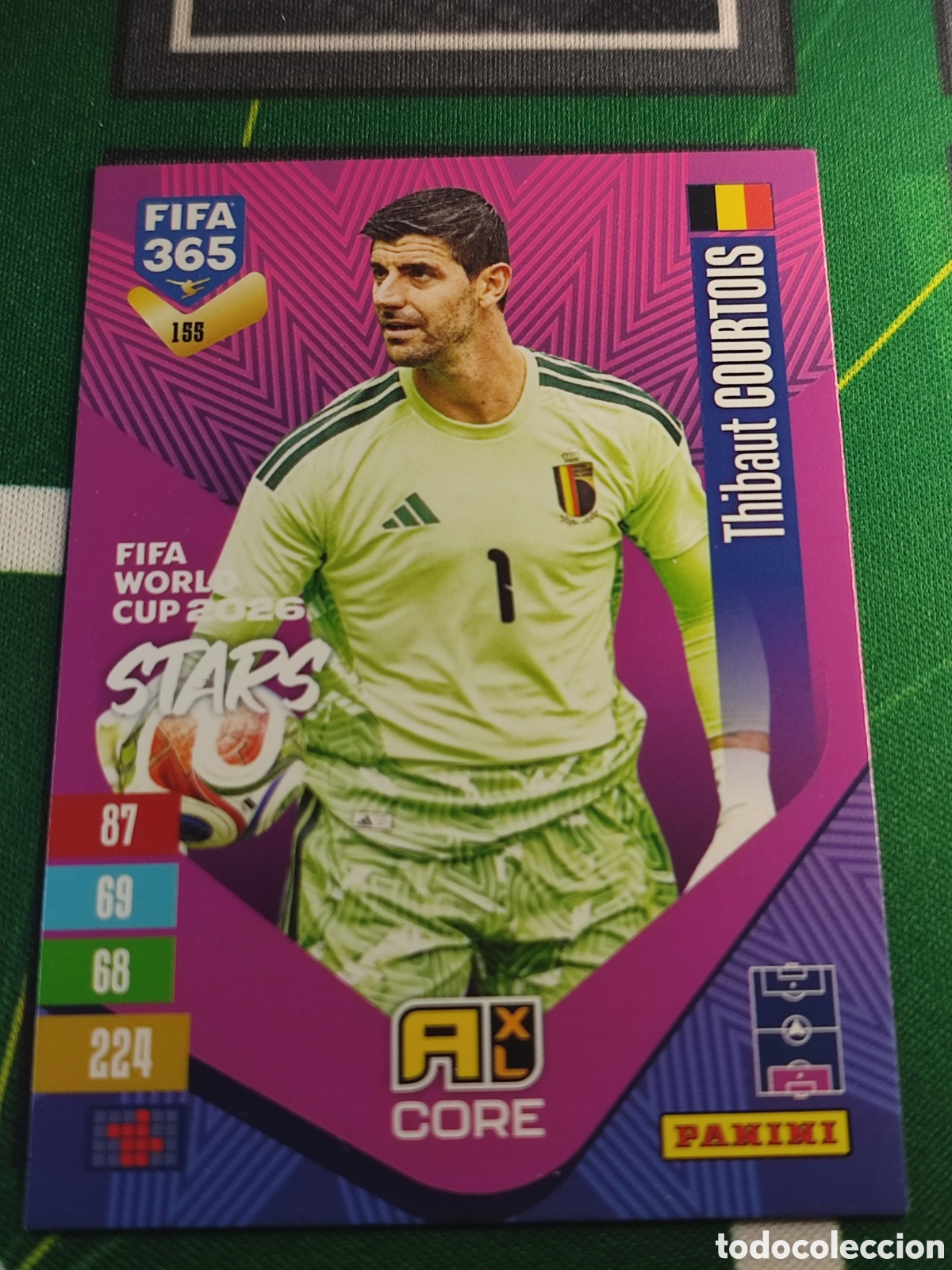 Cromos de Futebol: 155 Thibaut Courtois Belgium FIFA World Cup 2026 Stars Adrenalyn XL Panini FIFA 365 2026 2027 26 27