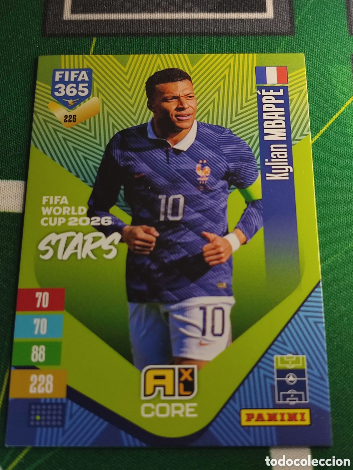 Cromos de Futebol: 225 Kylian Mbapp&eacute; France FIFA World Cup 2026 Stars Adrenalyn XL Panini FIFA 365 2026 2027 26 27