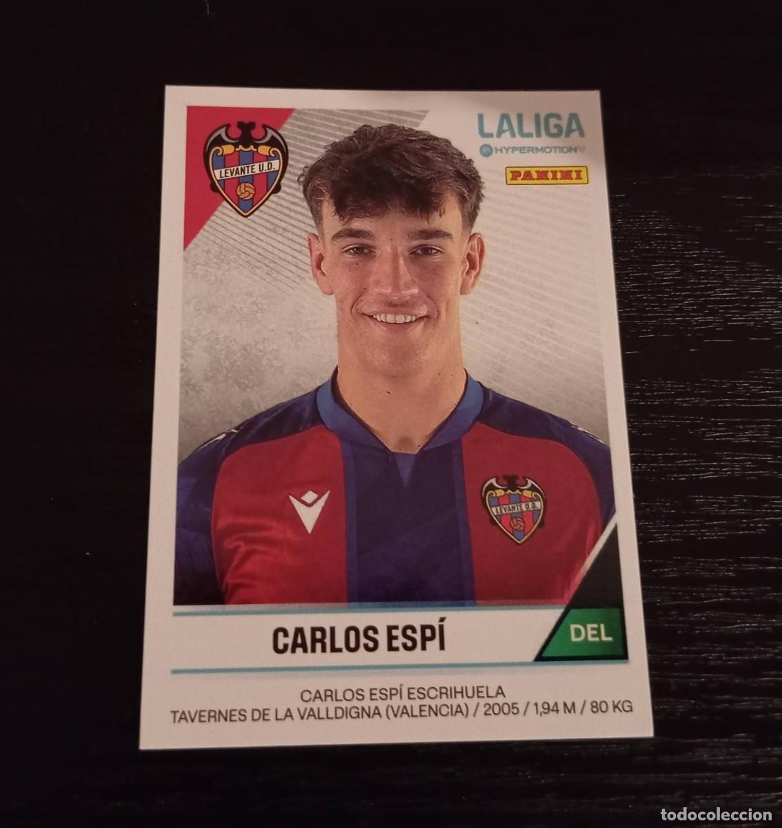 Figurine di Calcio: -ESTE LIGA HYPERMOTION 24-25 2 DIVISION : 284 B CARLOS ESPI ( LEVANTE ) 284B