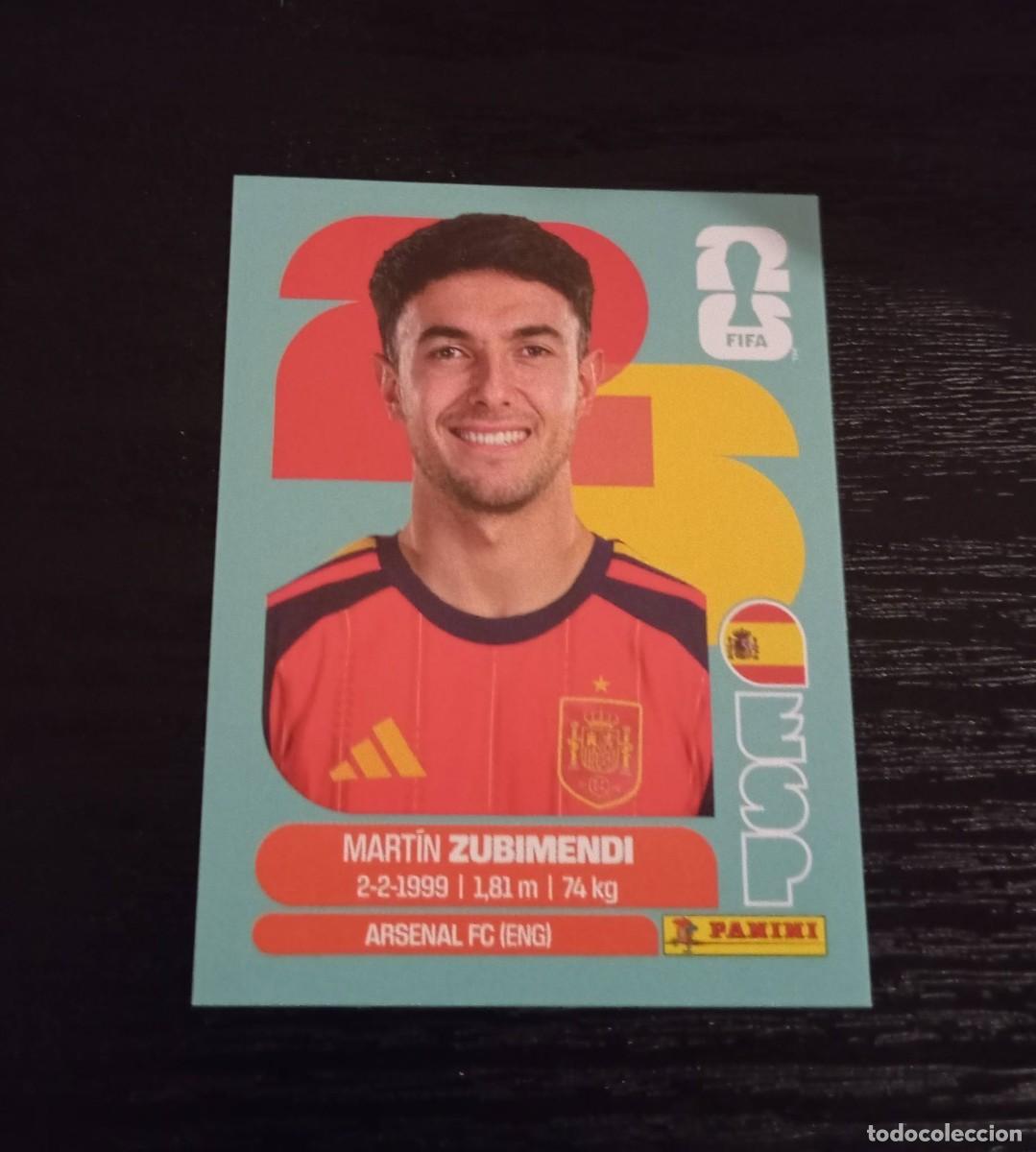 Figurine di Calcio: -PANINI MUNDIAL 2026 : ESP 9 ZUBIMENDI ( ESPA&Ntilde;A ) ARSENAL