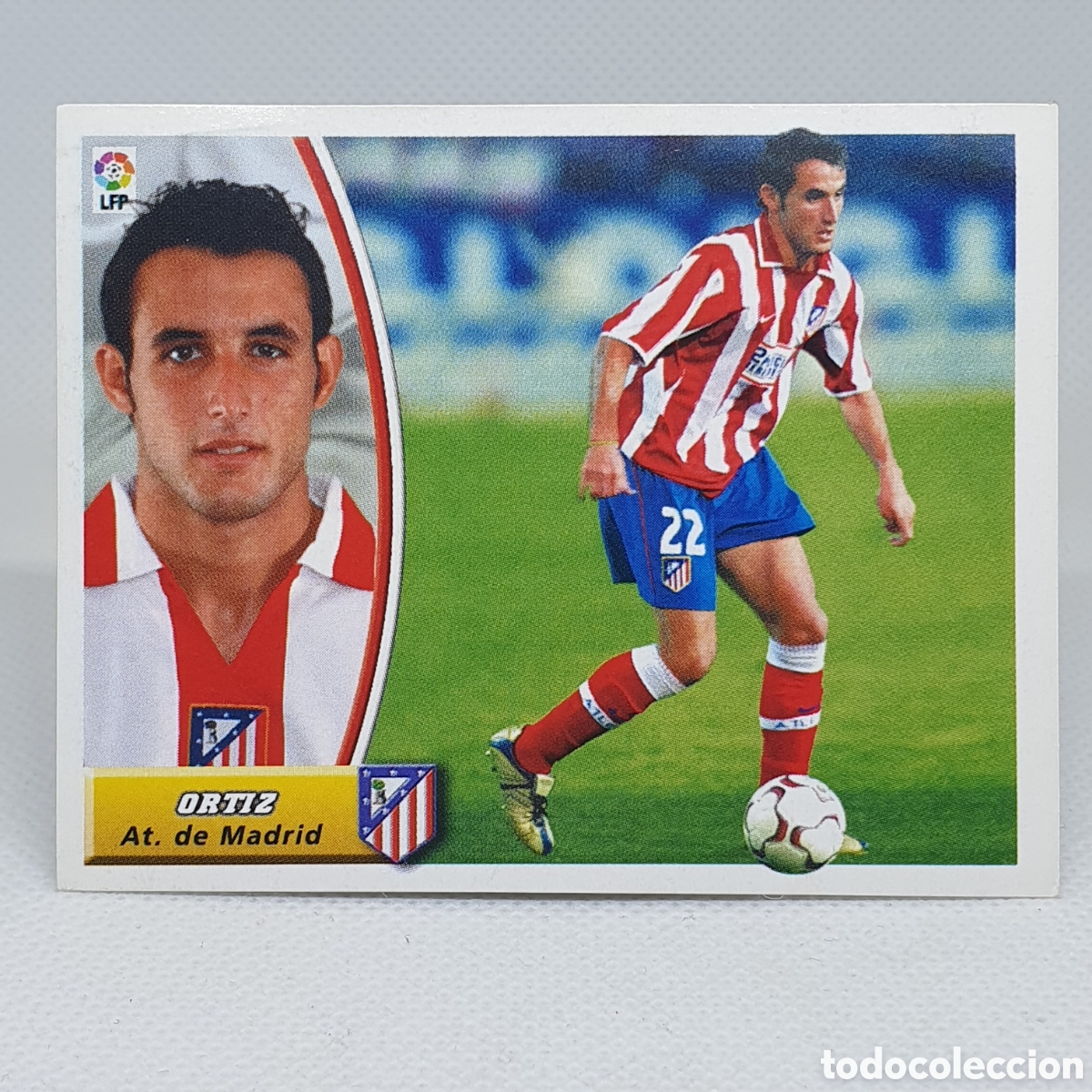 Football Stickers: ⚽️ CROMO DE FUTBOL COLOCA ORTIZ ATLETICO DE MADRID LIGA 2003-2004 - ESTAMPAS EDICIONES ESTE LIGA 03