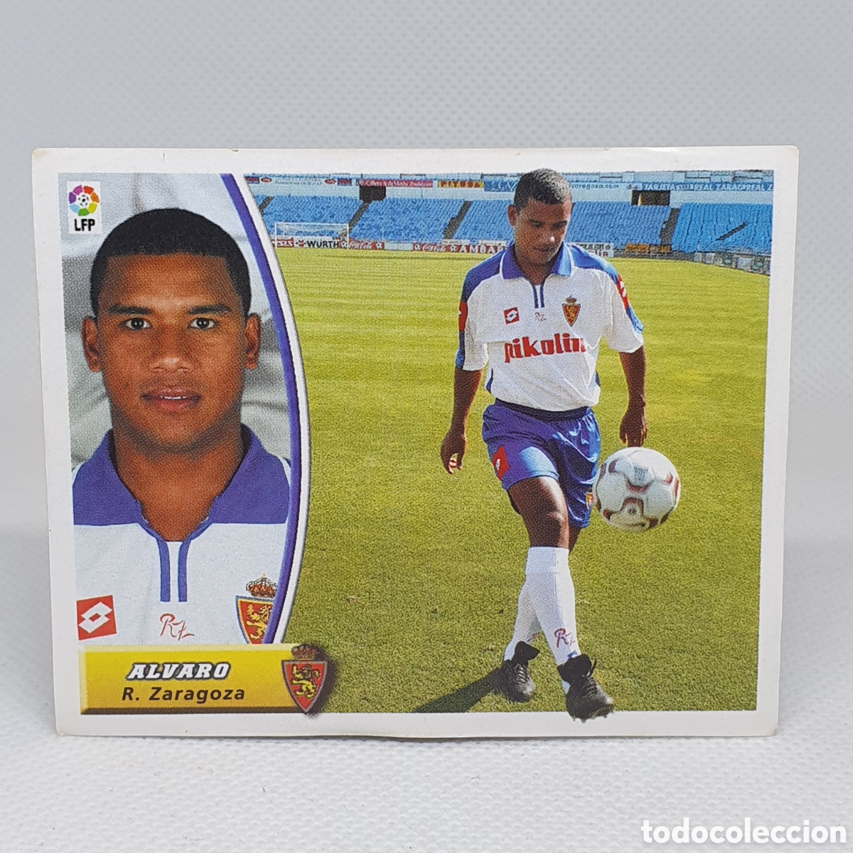 Football Stickers: ⚽️ CROMO DE FUTBOL COLOCA ALVARO ZARAGOZA LIGA 2003-2004 - ESTAMPAS EDICIONES ESTE LIGA 03-04