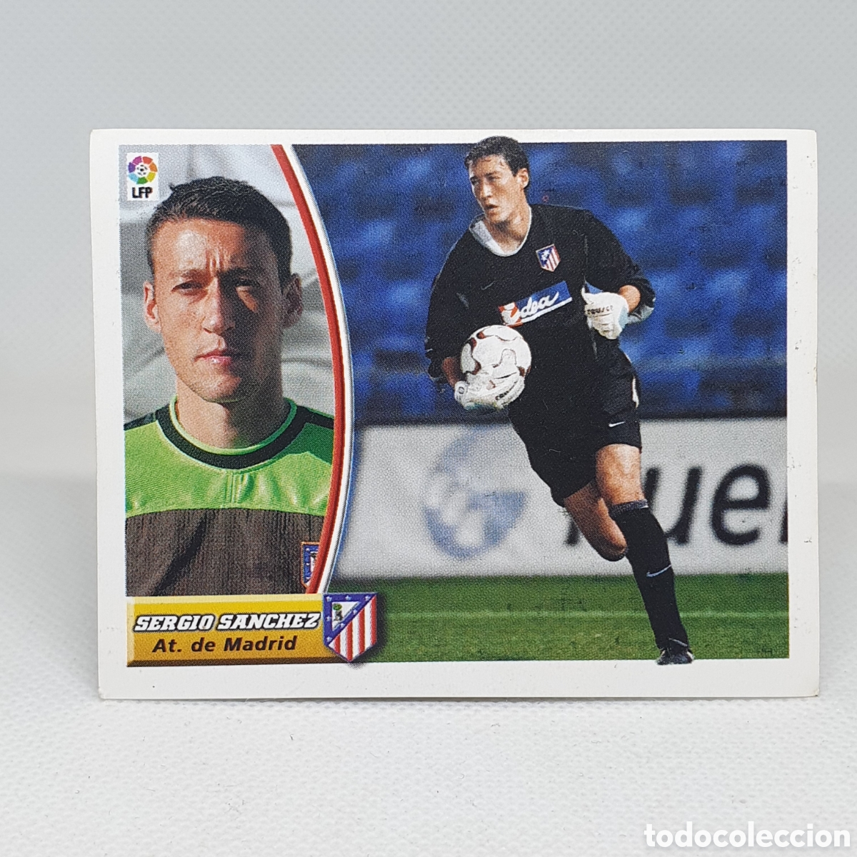 Football Stickers: ⚽️ CROMO DE FUTBOL COLOCA SERGIO SANCHEZ ATLETICO DE MADRID LIGA 2003-2004 - ESTAMPAS EDICIONES ESTE