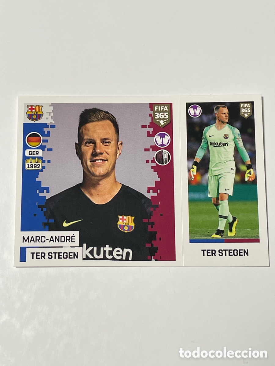 Cromos de f&uacute;tbol: Marc-Andre Ter Stegen F. C. Barcelona Panini 365 18/19 #58
