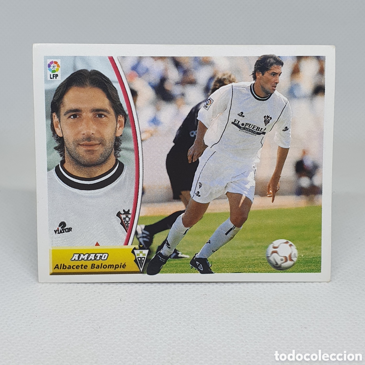 Football Stickers: ⚽️ CROMO FUTBOL COLOCA AMATO ALBACETE LIGA 2003-2004 - ESTAMPAS EDICIONES ESTE LIGA 03-04 NO PANINI