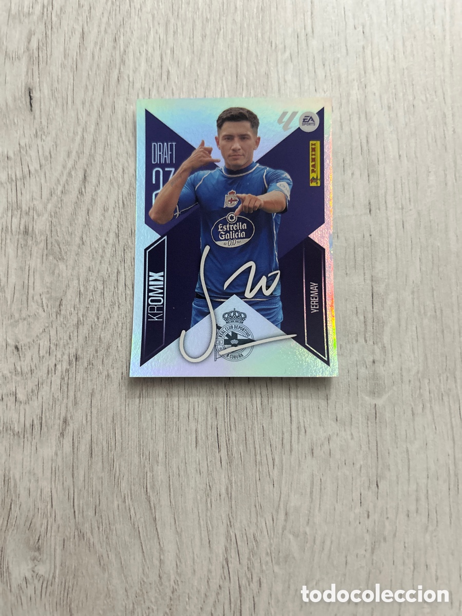Cromos de Futebol: Yeremay K23 K 23 Deportivo Draft Kromix 23 Liga Este 2026/27 26-27 Panini