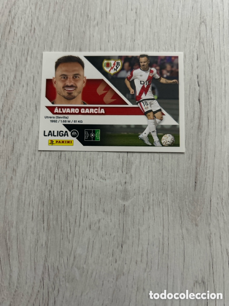 Cromos de f&uacute;tbol: &Aacute;lvaro Garc&iacute;a 18 Rayo Vallecano Liga Este 2026/27 26-27 Panini